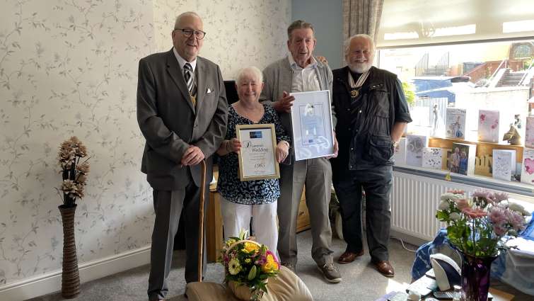 Blantyre couple celebrate Diamond Wedding Anniversary