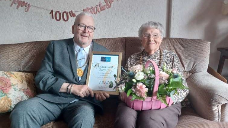 Burnside’s Joyce celebrates special birthday