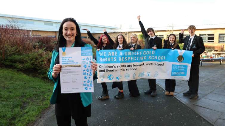Duncanrig Secondary School receive prestigious award 