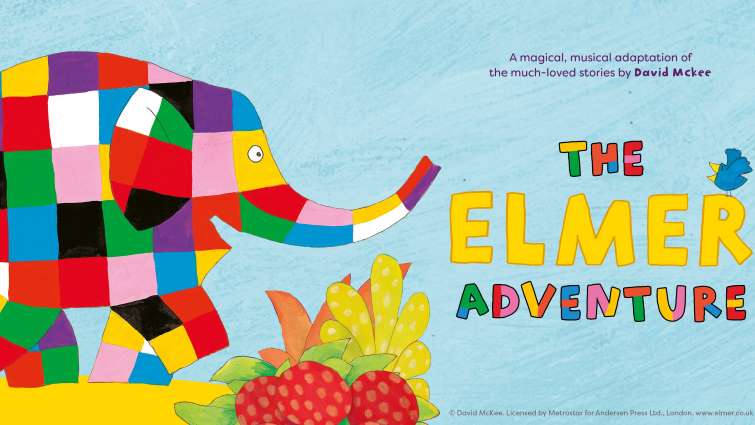 Elmer having a jungle adventure in Lanark next month