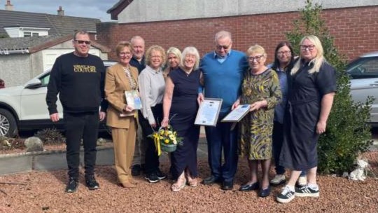 Couple celebrate their Diamond Wedding Anniversary
