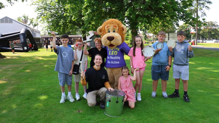 Fun for all the family at community race day