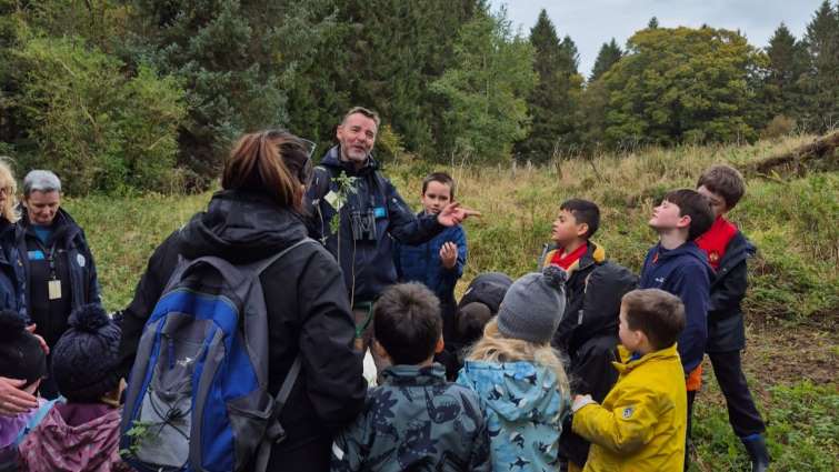 Tree planting project helps international partnership grow