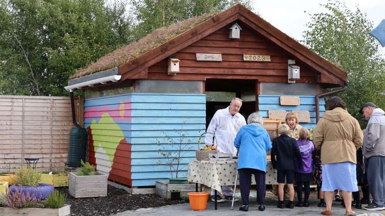Sensory garden opens thanks to climate emergency funding