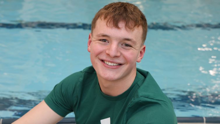 Support helps Scott dream of swimming success