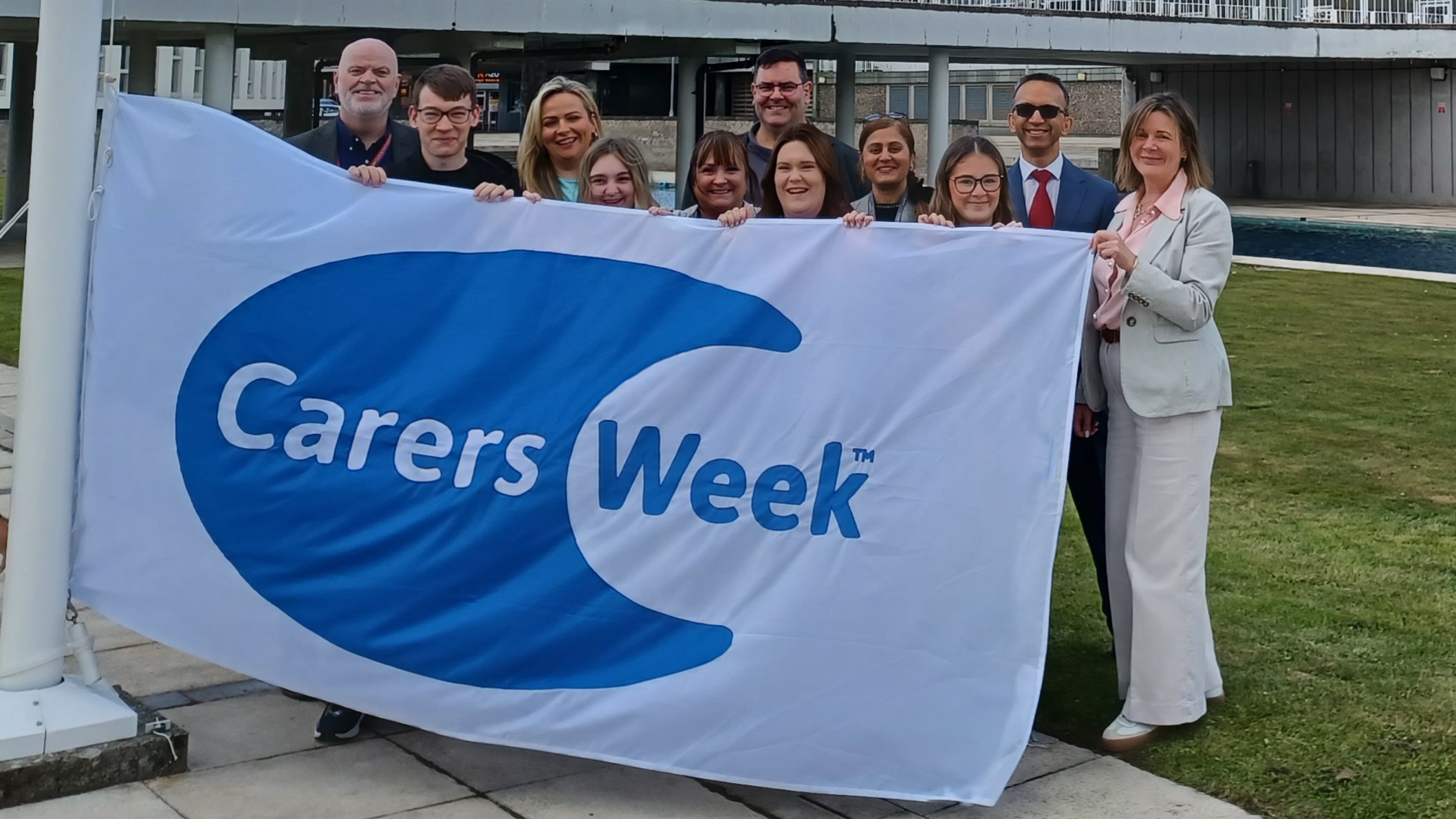Flying the flag shows carers that we care