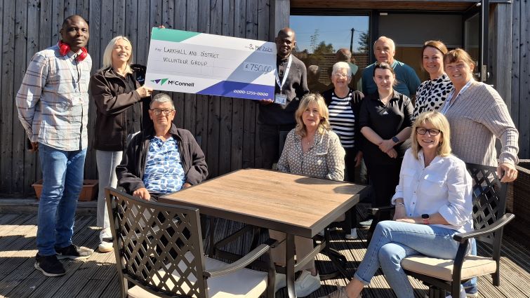 Three chairs – and more – for charity’s members